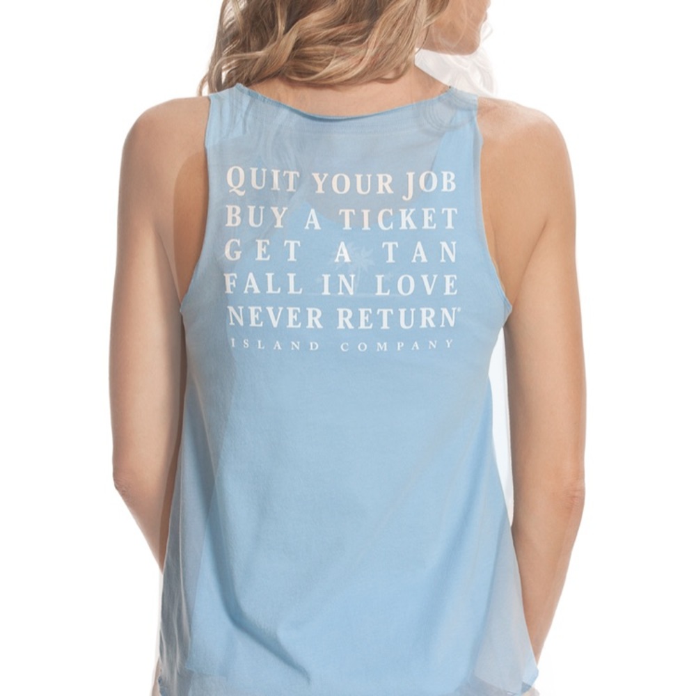 ISO Island Company Quit your job tank